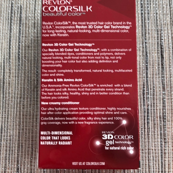Revlon ColorSilk hair color. Dark Mahogany brown. - Picture 4 of 5